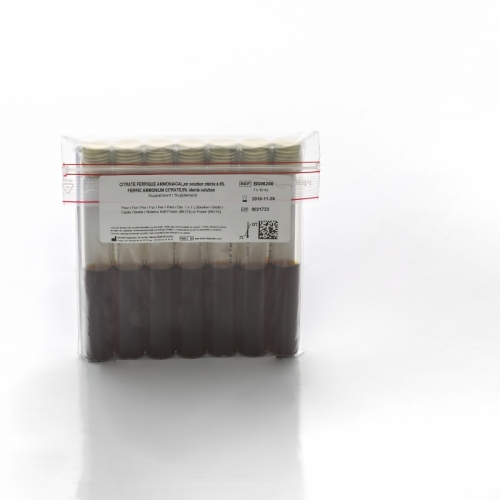 Sterile Ferric Ammonium Citrate %5 Supplement