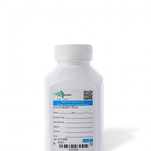BioCAP™ 250 mL - 38 mm - PET - Beyaz - Steril R